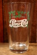 dp-250205-36 PEPSI × PONDEROSA STEAKHOUSE 1980's-1990's GLASS