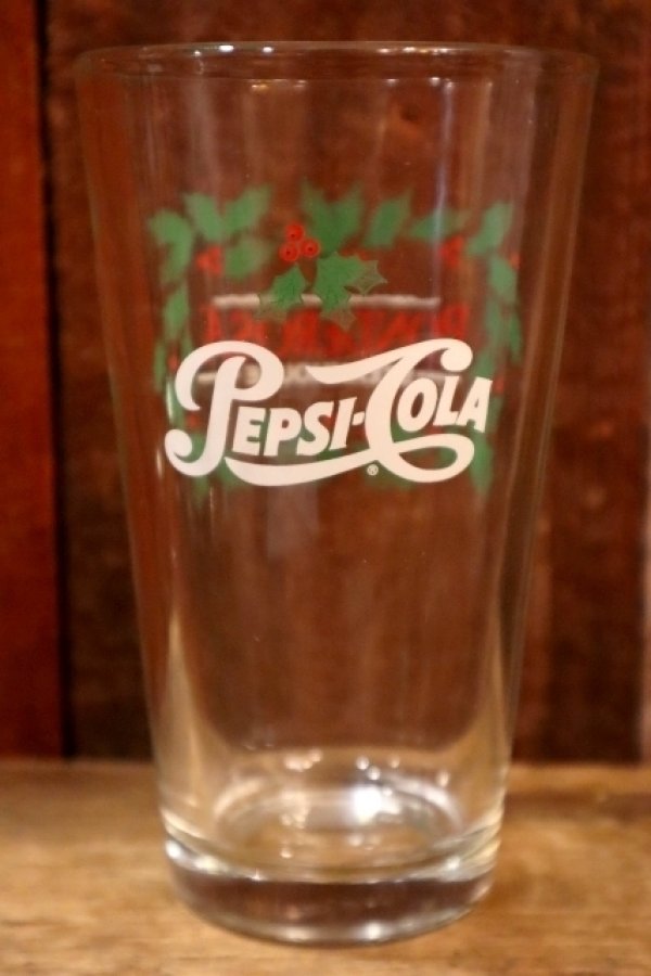 画像1: dp-250205-36 PEPSI × PONDEROSA STEAKHOUSE 1980's-1990's GLASS