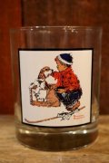 dp-250205-38 PEPSI 1979 NORMAN ROCKWELL "A BOY MEETS HIS DOG" GLASS