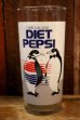 画像1: dp-250205-44 DIET PEPSI 1990's PENGUIN GLASS (1)