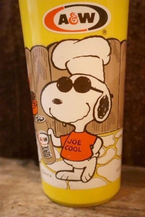 画像2: ct-250320-50 Snoopy (Joe Cool) / A&W 1990's Plastic Cup