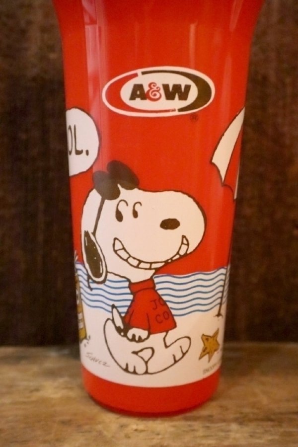 画像2: ct-250320-51 Snoopy (Joe Cool) / A&W 1990's Plastic Cup