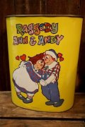 ct-250205-07 RAGGEDY ANN ANDY / CHEINCO 1970's Trash Can