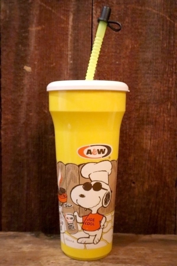 画像1: ct-250320-50 Snoopy (Joe Cool) / A&W 1990's Plastic Cup