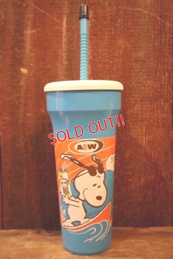 画像1: ct-250320-48 Snoopy (Joe Cool) / A&W 1990's Plastic Cup