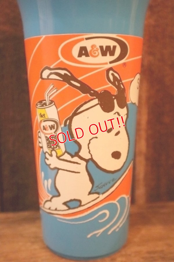 画像2: ct-250320-48 Snoopy (Joe Cool) / A&W 1990's Plastic Cup