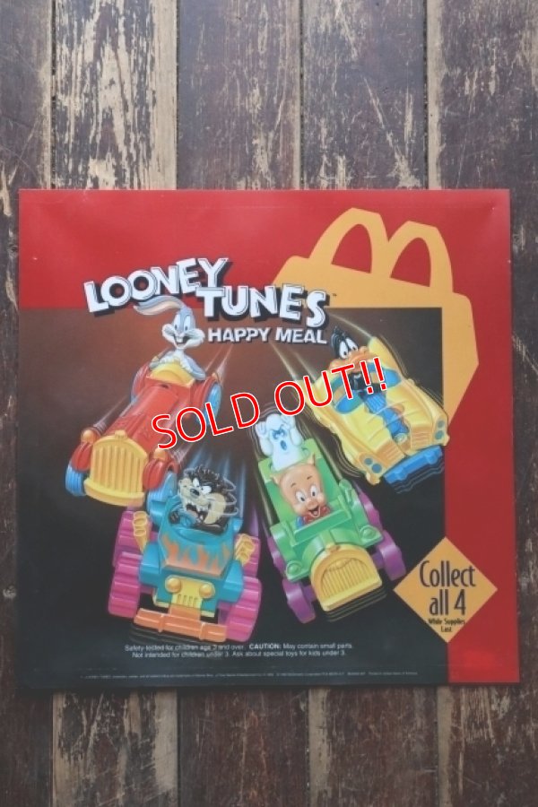 画像1: ct-250320-46 McDonald's / LOONEY TUNES 1993 HAPPY MEAL TOY Translite