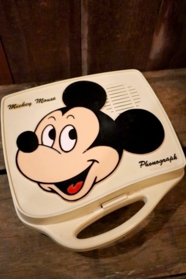 画像2: ct-250320-53 Mickey Mouse / SHELCORE INC. 1970's Phonograph