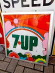 dp-110607-01 7up × Peter Max / 70's sign - Jack's Mart