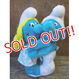 画像: ct-130129-05 Smurf & Smurfette / 80's Plush doll