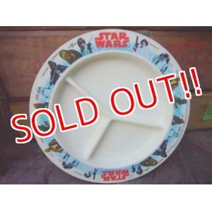 画像: ct-110406-05 STAR WARS / 1977 3 compartment plate