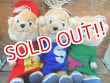 画像: ct-121218-07 Alvin and the Chipmunks / 1983 Plush dolls