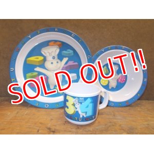 画像: ct-121010-48 Pillsbury / Poppin Fresh 2000 Plastic Plate,Bowl & Mug