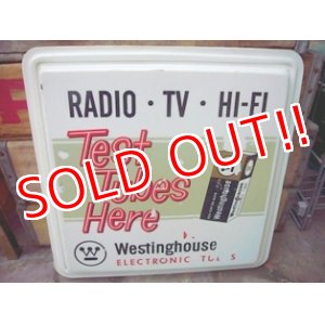 画像: dp-110405-08 Westinghouse / 50's Plastic sign