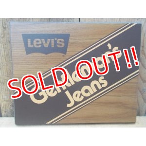 画像: dp-120717-03 Levi's / 70's Gentleman's Jeans Store Display Sign