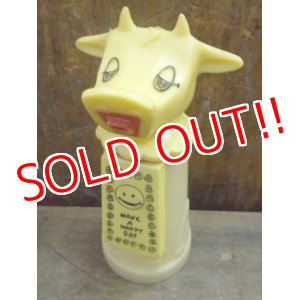 画像: kt-121225-04 Whirley / 60's-70's Moo-Cow Creamer "Have a Happy Day"