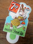 画像1: ap-120918-01 7up / EASTER "Fresh Up" 50's Paper Bottle Topper