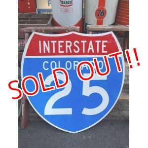 画像: dp-120410-15 INTERSTATE Sign "COLORADO 25"