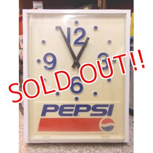 画像: dp-130108-02 Pepsi / 80's Wall clock