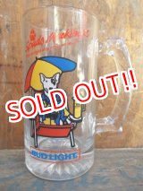 画像: gs-130312-01 BUD LIGHT / Spuds Mackenzie 80's Beer Mug