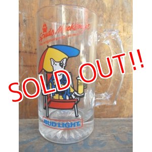 画像: gs-130312-01 BUD LIGHT / Spuds Mackenzie 80's Beer Mug