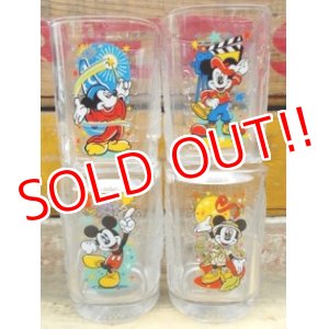 画像: gs-120417-01 Mickey Mouse / McDonald's Millennium glass Set of 4