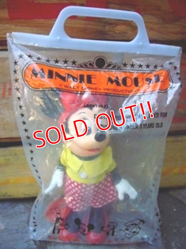 画像1: ct-110928-18 Minnie Mouse / R.DAKIN 70's figure w/bag