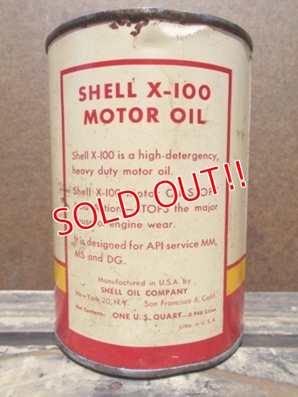 画像3: dp-130508-05 Shell / Vintage Motor Oil Can