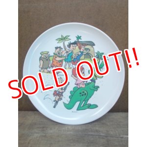 画像: ct-130510-02 The Flintstones / Melmac 70's Plastic Plate