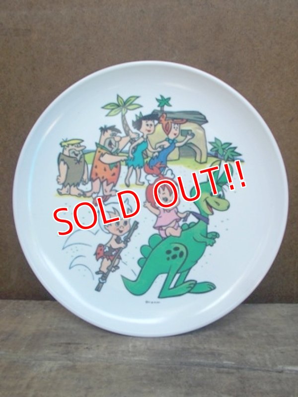 画像1: ct-130510-02 The Flintstones / Melmac 70's Plastic Plate