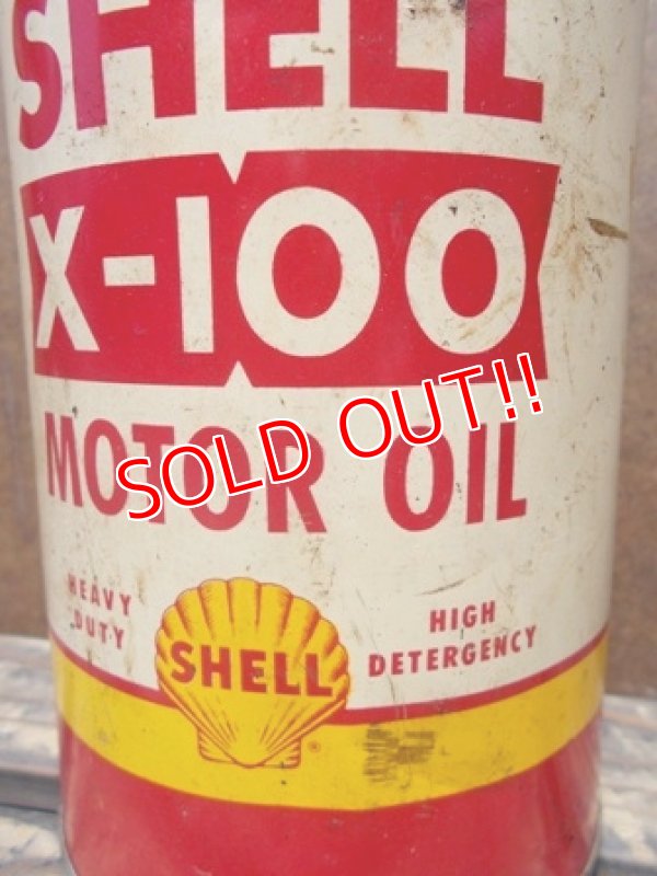 画像2: dp-130508-05 Shell / Vintage Motor Oil Can