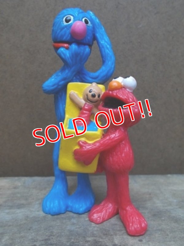 画像1: ct-130607-12 Grover & Elmo / Applause 90's PVC