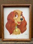 画像1: ct-130510-08 Lady and the Tramp / Lady 70's Wall Picture