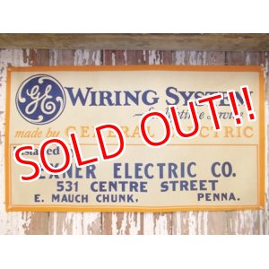 画像: dp-121120-02 General Electric / 40's-50's Wiring System Advertising Poster 