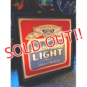 画像: dp-121008-05 Budweiser / 1982 Light sign