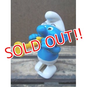 画像: ct-130702-39 Smurf / Galoob 80's Walking Smurf  "Trumpet"