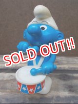 画像: ct-130702-35 Smurf / Galoob 80's Walking Smurf  "Drums"