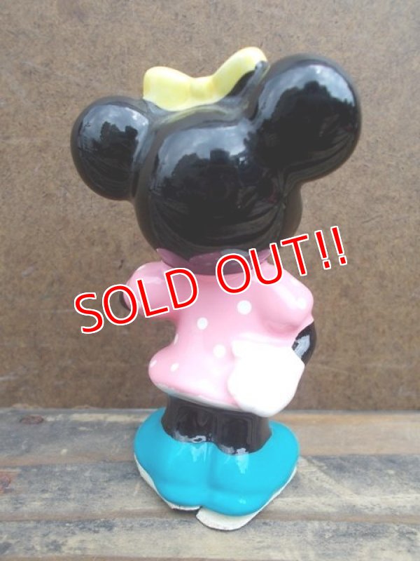 画像3: ct-130625-06 Minnie Mouse / 70's Ceramic figure (S)