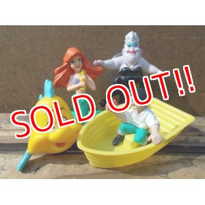 画像: ct-130709-02 Little Mermaid / Mcdonald's 1989 Happy meal set