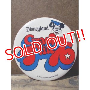 画像: pb-707-02 Disneyland / 1976 Grad Nite Pinback