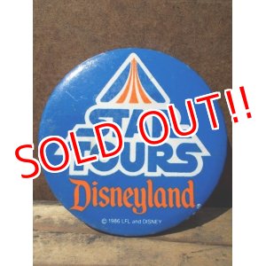 画像: pb-707-01 Disneyland  / STAR TOURS 80's Pinback