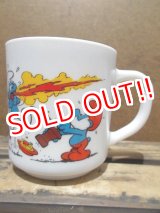 画像: gs-130716-10 Smurf / 1983 Milk glass mug (France)