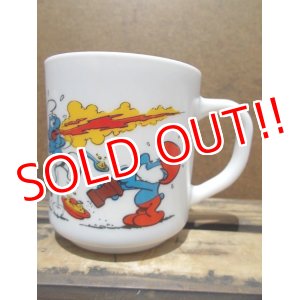 画像: gs-130716-10 Smurf / 1983 Milk glass mug (France)