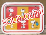 画像: ct-130716-41 Snoopy / 60's-70's Kid's Tin Table