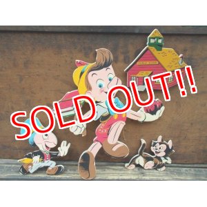 画像: ct-130723-23 Pinocchio / DOLLY TOY PIN-UP Wall Decorations