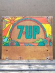 画像1: dp-130701-08 7up × Peter Max / 60's-70's Metal sign