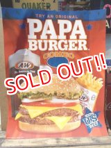 画像: ad-130707-03 A&W / 2006 Papa Burger Combo Poster