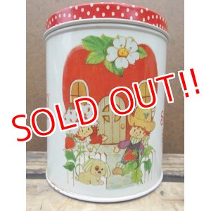 画像: ct-130716-22 Strawberry Shortcake / 80's Tin Canister (S)