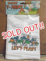 画像: ct-130702-28 Smurf / 80's Plush doll T-Shirt "Let's Play!"