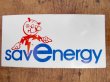 画像1: ct-111130-44 Reddy Kilowatt / savenergy 60's sticker